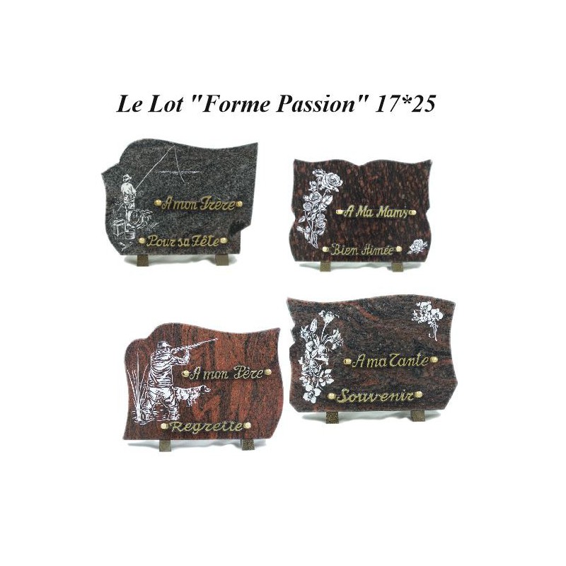Plaque en Forme 17*25cm Plaque en Forme 17*25cm